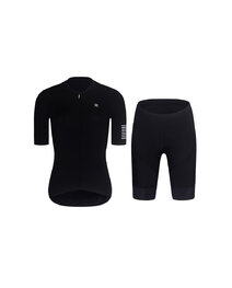 RIVANELLE Kurzarm Radtrikot und Shorts - VICTORIOUS LADY - Schwarz